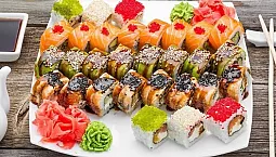 10 meilleures livraisons de sushis et de petits pains à Nizhny Novgorod